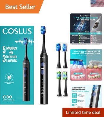 Advanced Sonic Electric Toothbrush for Family Use Waterproof & Ergonomic Design