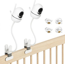 2Pcs 15.7In Baby 360 Flexible Monitor Mount Compatible for Hellobaby HB6560/ HB6