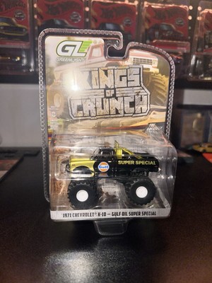 GREENLIGHT 2025 KINGS OF CRUNCH 1971 CHEVROLET K-10 - GULF OIL SUPER SPECIAL