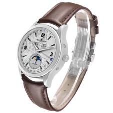 Jaeger LeCoultre Master Calendar Meteorite Steel Watch 176.8.12.S Q1558421 4