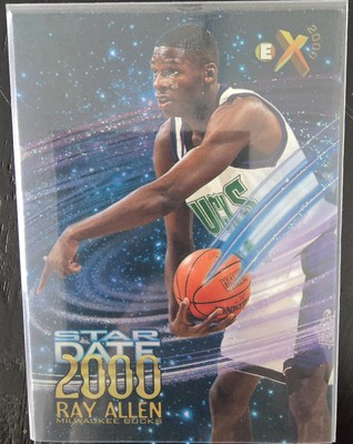   Ray Allen   1997-98 SkyBox E-X2001  Star Date 2000  #2    Rare Insert Card