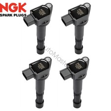 Oem Ngk Ignition Coil Set 30520raa007 4 For Honda K24 Series Oem Ngk Ignition Coil Set 30520raa007 4 For Honda K24 Series