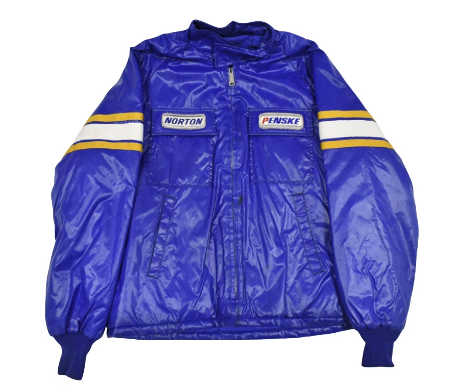 Chaqueta de carreras Bobby Our Personal Penske + ¡BONO! Certificado de autenticidad Indy 500 propiedad y firmado Foto 2 de 4