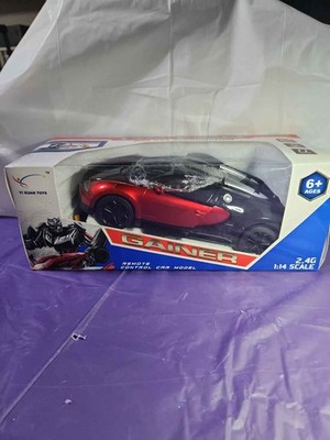 Yi Xuan Toys 1:14 RC Car, Bugatti Style, 2.4G Red