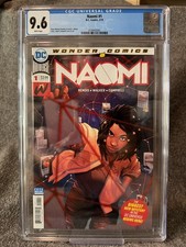 Naomi #1 CGC 9.6 (2019 DC) Bendis - First Print - Free Combine Shipping