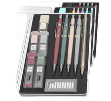 Mr. Pen- Mechanical Pencil Set with Leads and Eraser Refills, 5 Sizes......