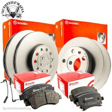 BREMBO Bremsscheiben Bremsbelag Bremsensatz vorne hinten für MERCEDES-BENZ