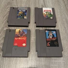 NES 4 Pack! Astyanax, Hogans Alley, Legacy Of The Wizard & Time Lord. Cart Only.