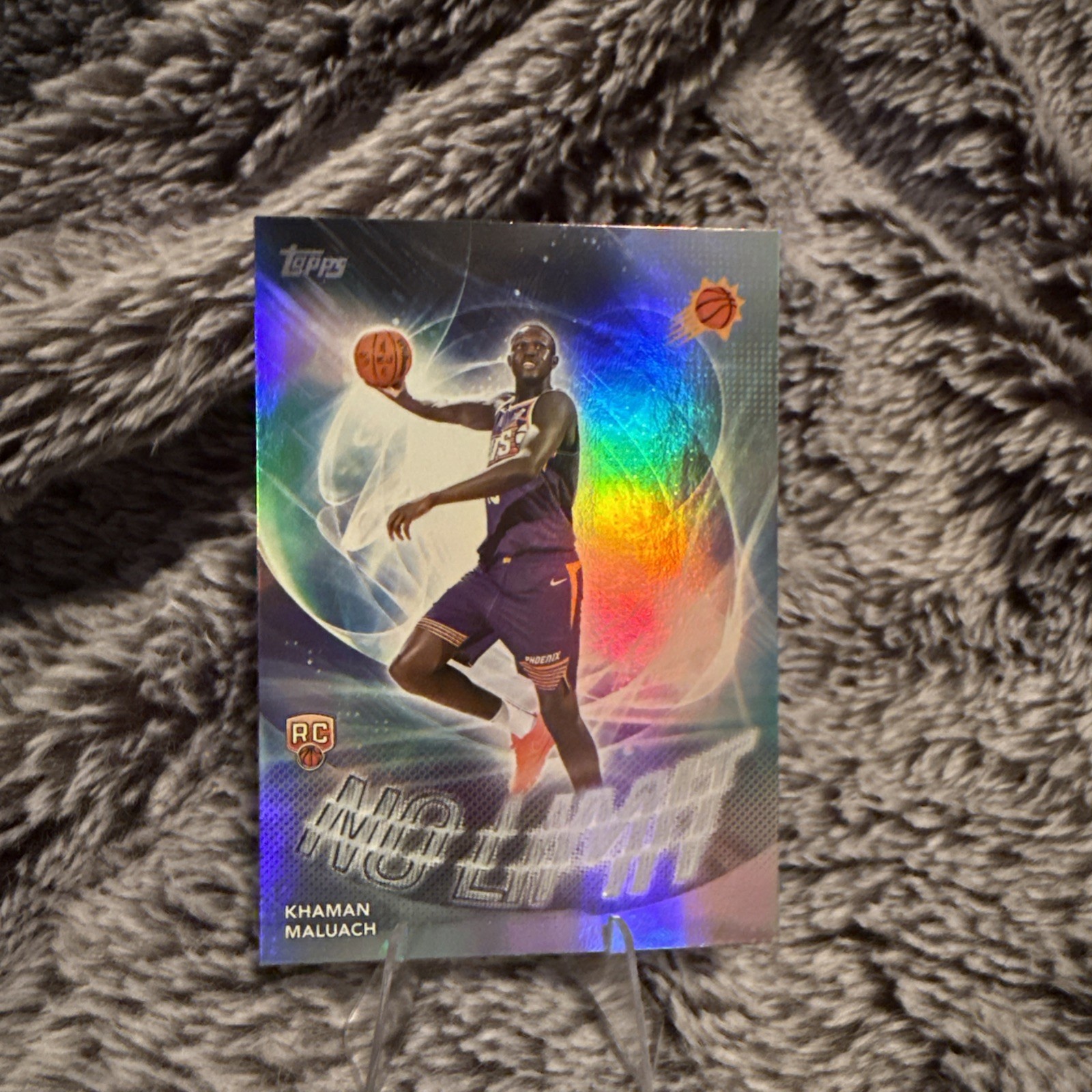 2025-26 Topps Khaman Maluach No Limit Rainbow Foil Rookie Suns RC #NL-10