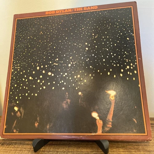 VTG ORIGINAL GATEFOLD DBL BOB DYLAN /THE BAND "BEFORE THE FLOOD" VINYL LP AB 201