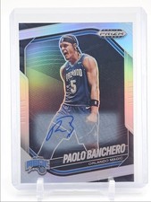 PAOLO BANCHERO 2024-25 PANINI PRIZM BLACK AUTOGRAPH SILVER MAGIC AUTO Q6846