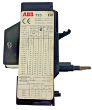 ABB T25-DU85 Thermal Overload Relay – Motor Protection Device