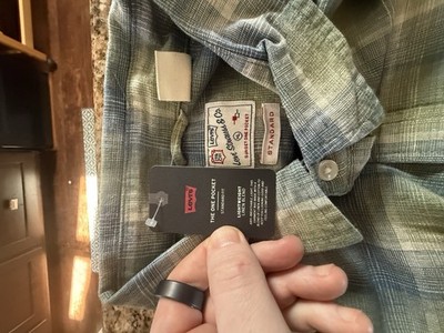 Levi's Men's Sunset One Pocket Long Sleeve Button Down XL