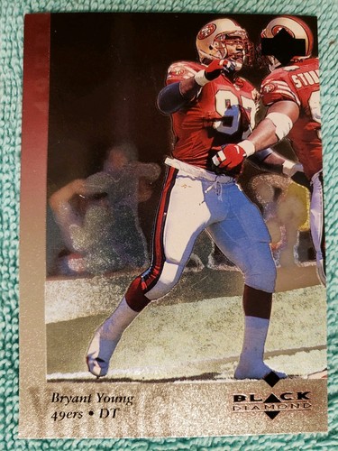 1997 Upper Deck Black Diamond Bryant Young #14 card
