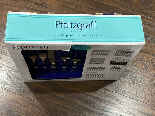 Pfaltzgraff Everyday Sapphire Bay Stainless Steel 53-Piece Flatware Service 8 - Picture 6 of 8