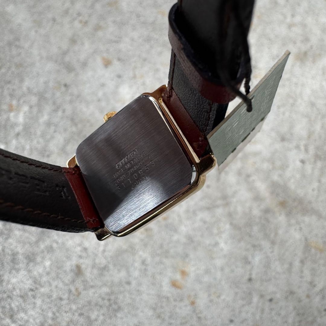 CITIZEN Riviere Rectangular Quartz Watch Small Se… - image 3