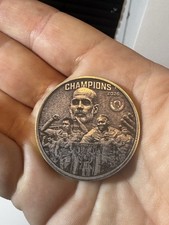 Man City Carabao 2026 Inspired Collector Keepsake Lasered Coin Manchester