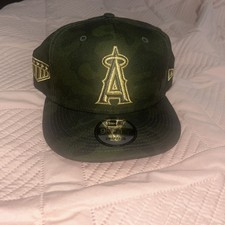 New Era 9fifty Anaheim Angels Armed Forces Day SnapBack Cap OSFM