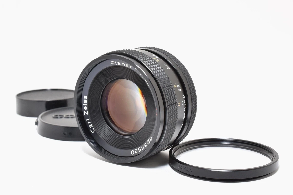 ZEISS Planar T* Camera Lenses 50mm Focal f/1.7 Maximum Aperture