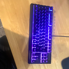 SteelSeries Wired RGB Gaming Keyboard for PC,...