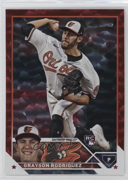 2023 Topps Update Red Foil /199 Grayson Rodriguez #US50 15nv