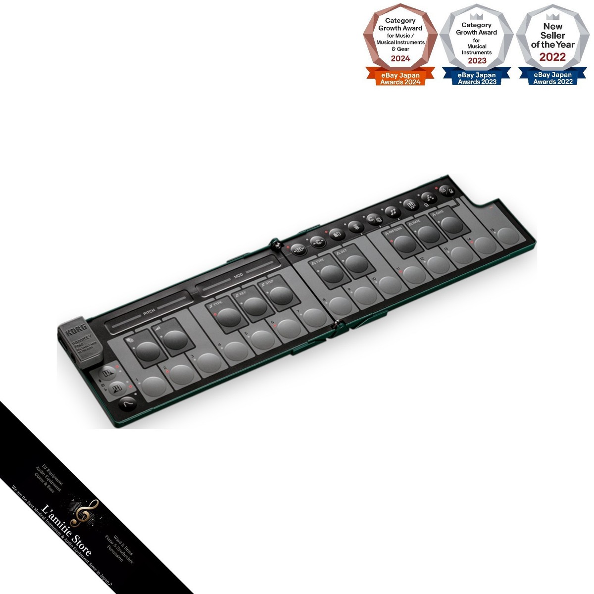 DTM・DAW KORG nanoKEY Fold Alpine Green nanoKEY Fold | KORG USA