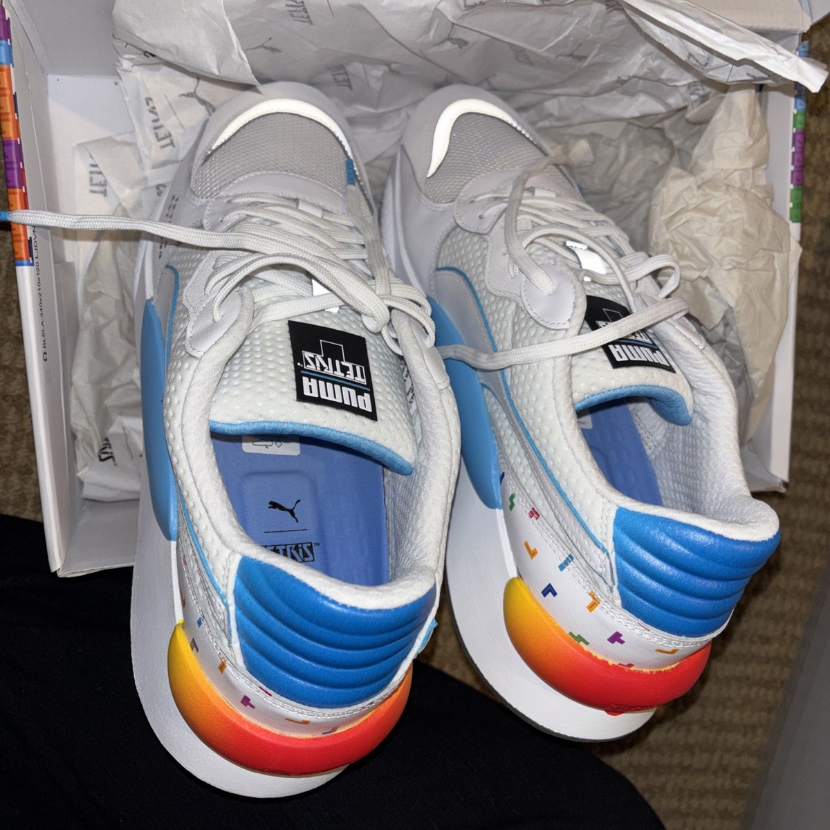 Size 11 - Tetris x Puma RS 9.8 35th Anniversary for sale 