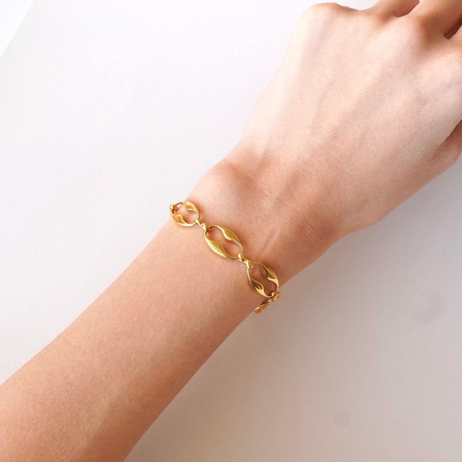 Givenchy GP Chain Bracelet 18cm Vintage Japan Jewelry Accessory Collector thumbnail 2