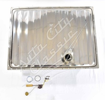 60-65 Falcon 60-63 Comet STAINLESS gas tank with Sending unit & Install kit
