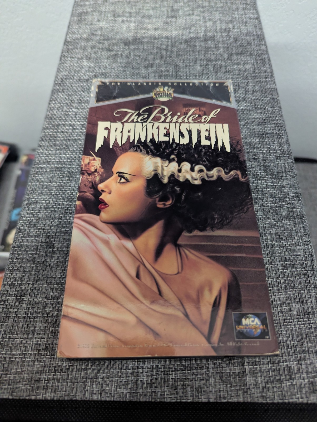 Universal The Bride of Frankenstein VHS Horror Karloff 1935