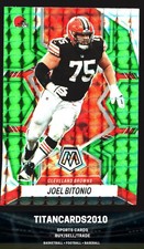 Joel Bitonio 2022 Panini Mosaic Green Prizm Cleveland Browns #225