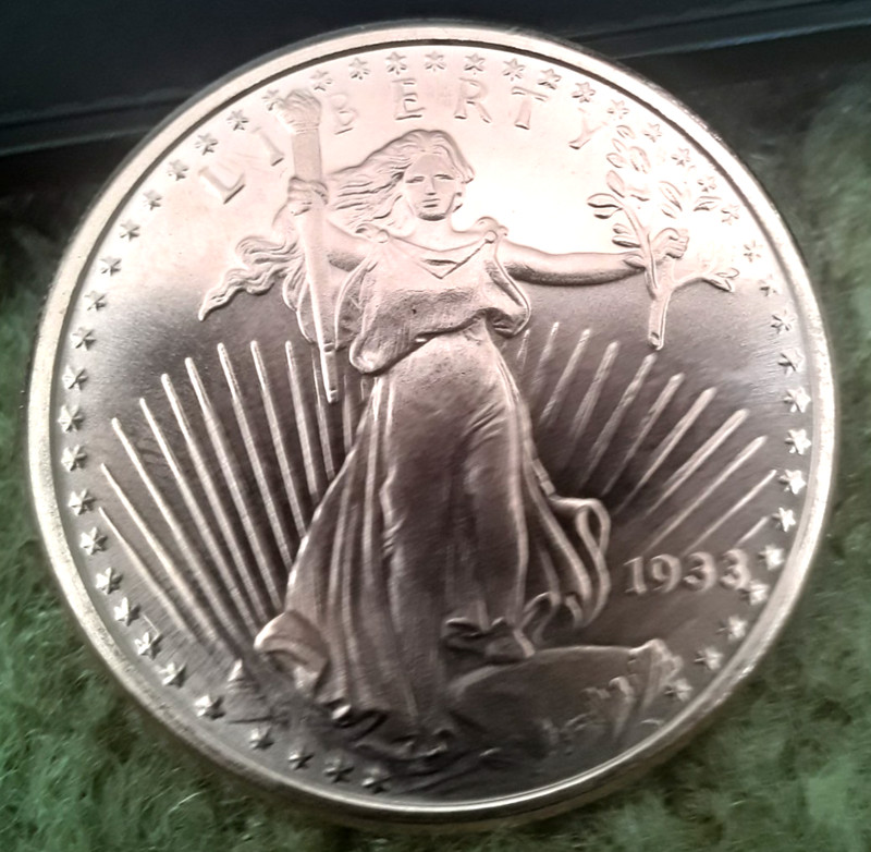 1933 Saint Guaden coin