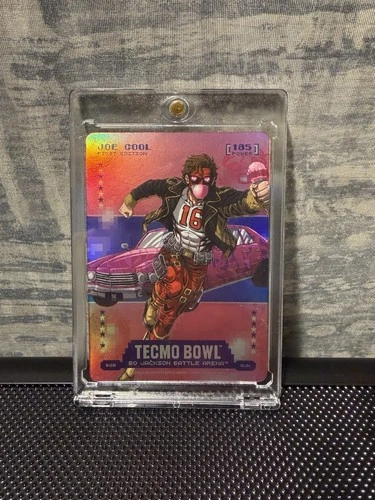 Bo Jackson Battle Arena Tecmo Bowl Joe Cool 185PWR Gum SSP
