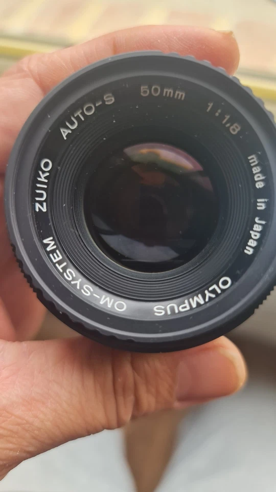 MINT - Olympus 50mm 1.8 Zuiko Lens Made in Japan with KF fujifilm adapter - image 2 of 4