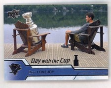 2016-17 Upper Deck Ben Lovejoy Day With The Cup Pittsburgh Penguins 16-17