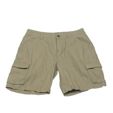 CARHARTT Size 16 Khaki Rugged Flex Force Madden Women Cargo Shorts MSRP 50