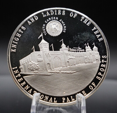 1974 O.J. Simpson Football King of Sports Franklin Mint 925 Silver