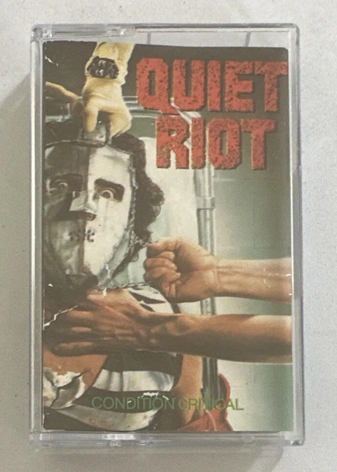 Quiet Riot Condition Critical Epic UK Audio Tape Cassette Album Ex / Vg+ - Image 2 of 4