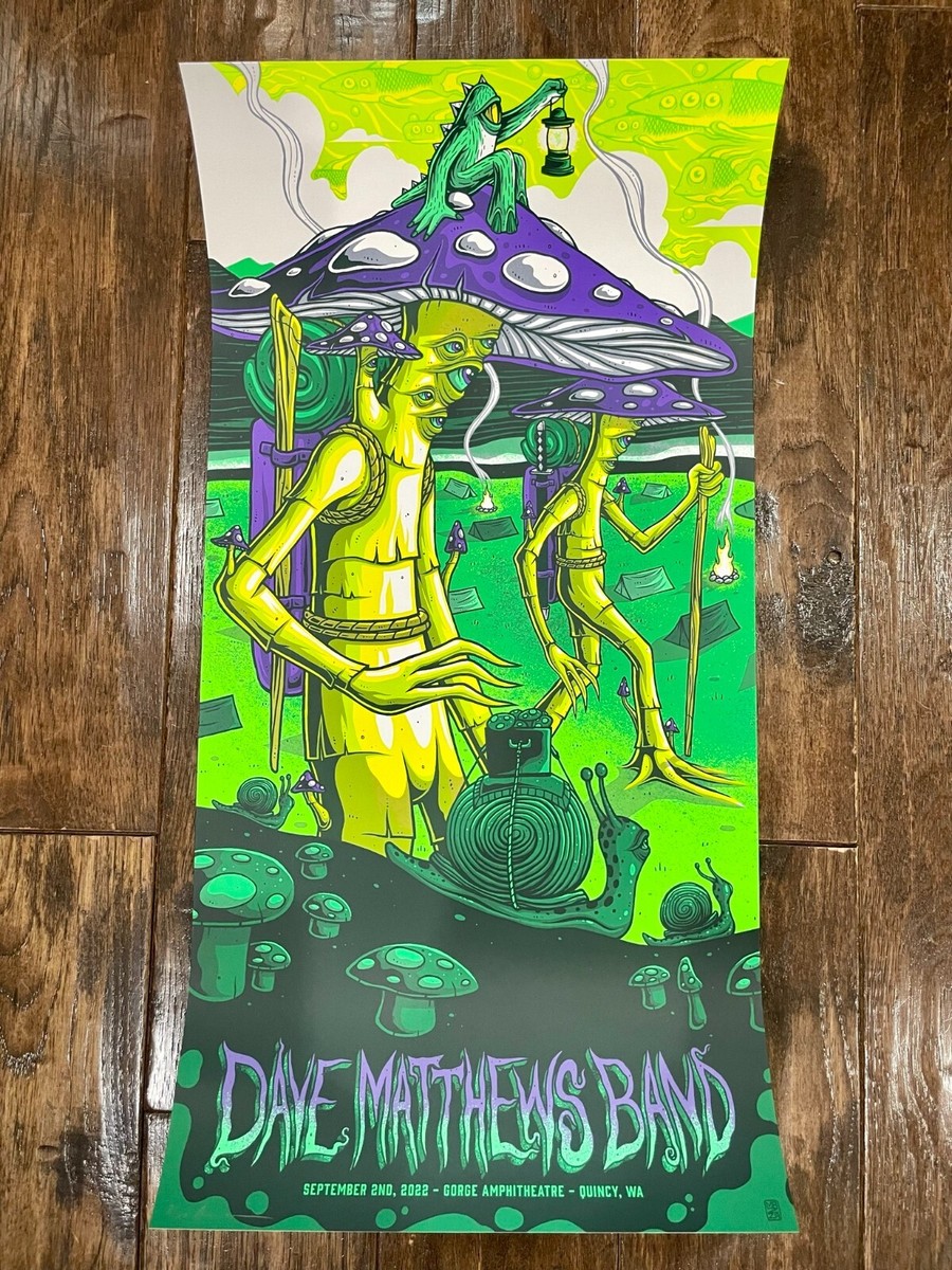 Dave Matthews Band 「The Gorge」　サイト限定6枚組 DMB - The Gorge 2024 Triptych – RaileyBacePrints