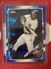 2021 TOPPS CHROME UPDATE SAPPHIRE AKIL BADDOO RC ROOKIE Mint TIGERS