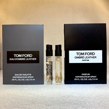 Tom Ford Eau d  Ombre Leather EDT Ombre Leather PARFUM Sample Sprays .05oz 1.5ml