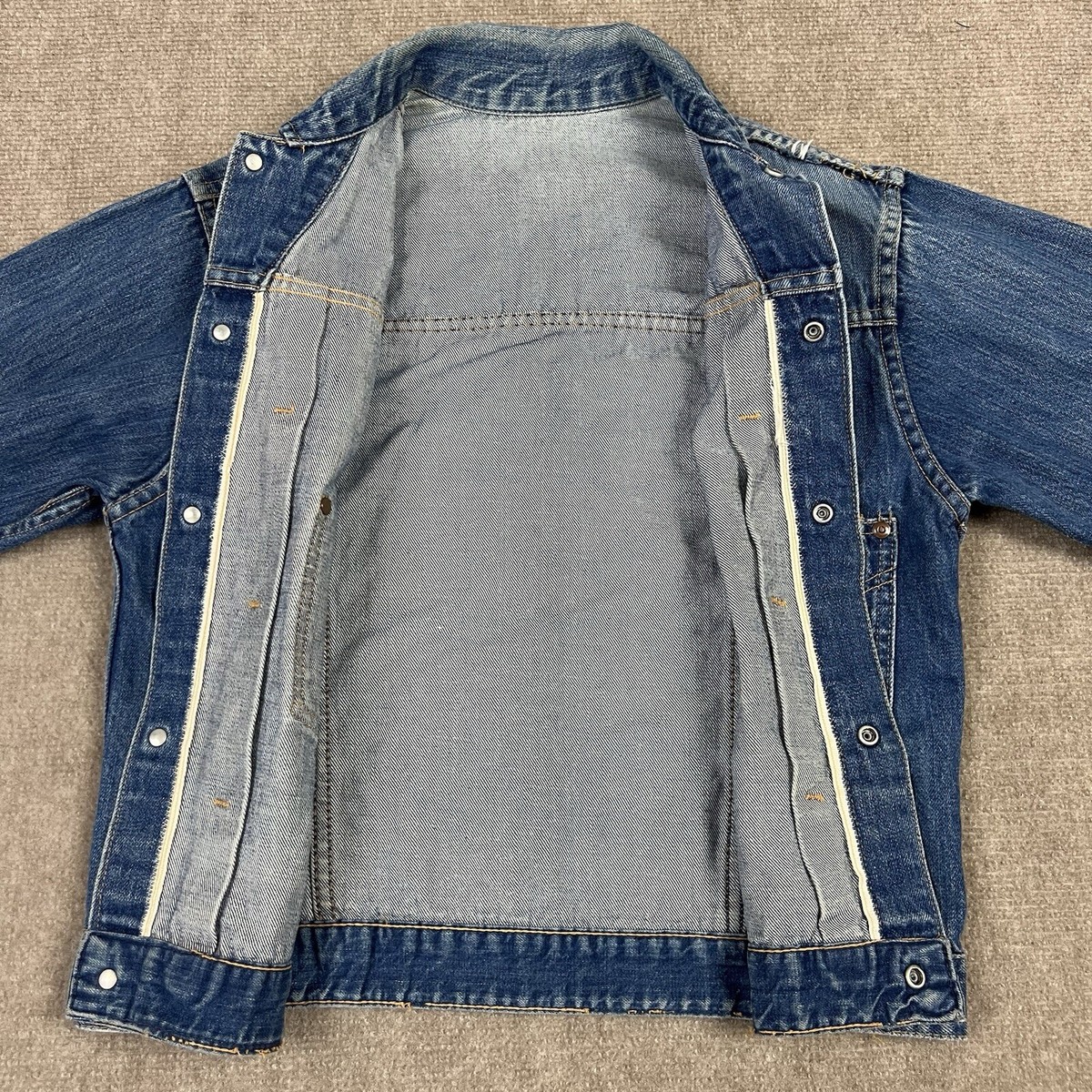 Vintage 50s Montgomery Ward 101 Selvedge Jean Denim Jacket Vintage 50s Montgomery Ward 101 Selvedge Jean Denim Jacket