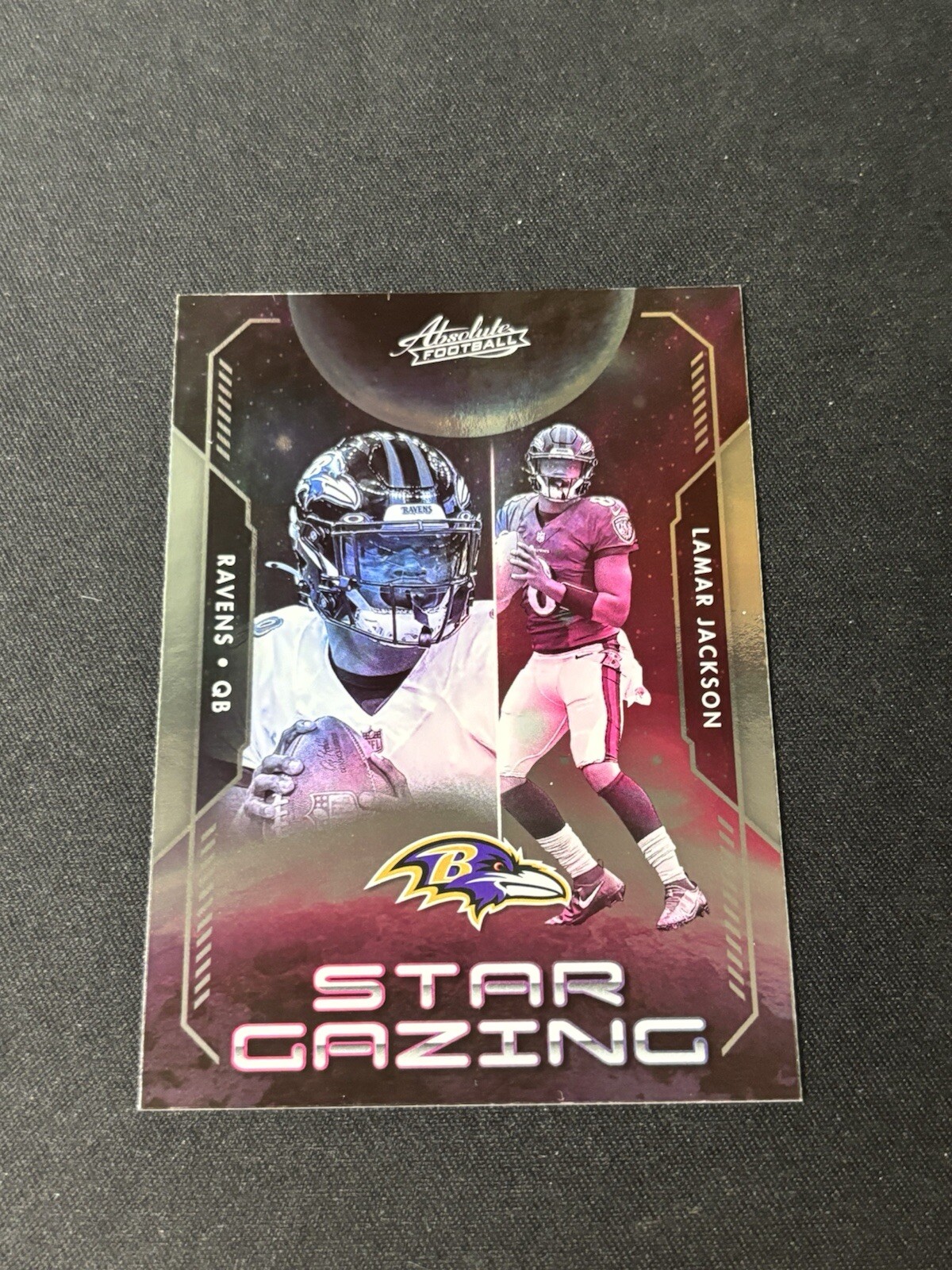2023 Panini Absolute Football Lamar Jackson Star Gazing #SG-4 Baltimore Ravens