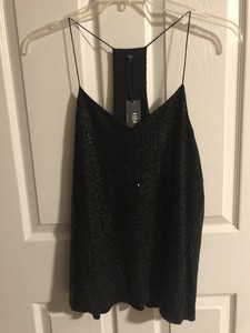 tibi sequin top