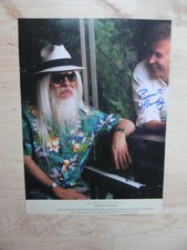 Bruce Hornsby autograph signed 19x25 cm magazine image