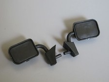 Tamiya 1/10 R/C Toyota Hilux Bruiser Mountaineer Pair Black Rubber Side Mirror