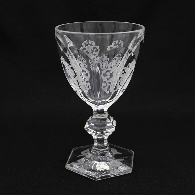 Chrome Hearts x Baccarat Cross Arcourt Wine Glass Crystal Chrome Hearts x Baccarat Cross Arcourt Wine Glass Crystal