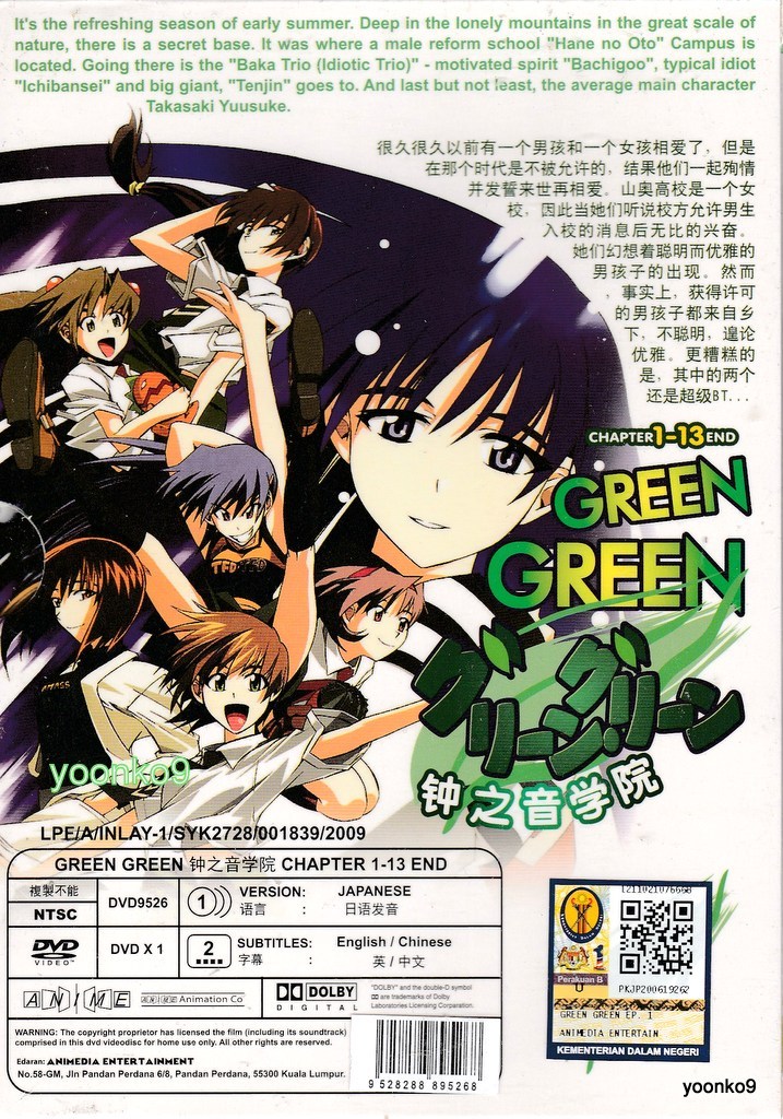 グリーングリーン DVD グリーングリーン キャラクターDVD＜みどり&麗華＞ 中古DVD