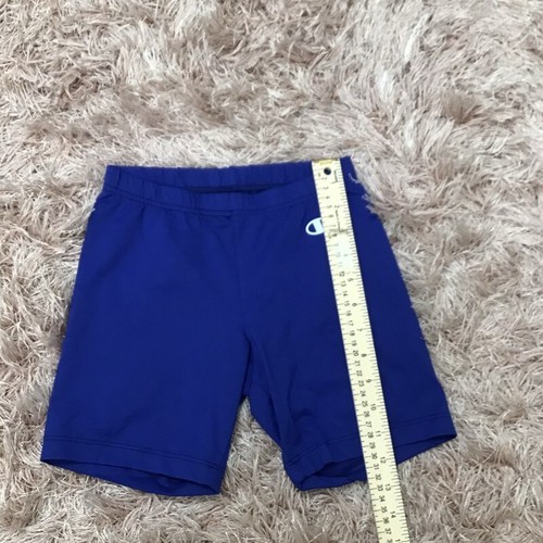 Champion Double Dry Boys Activewear Shorts Blue Stretch Elastic Waist XS New - Picture 4 of 6