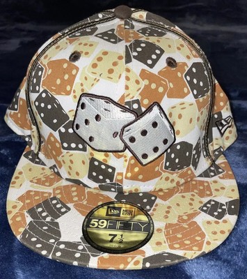 New Era 59fifty 7 1 2 Dice Fitted Cap Hat Vegas Rare New With Sticker Rare Ebay